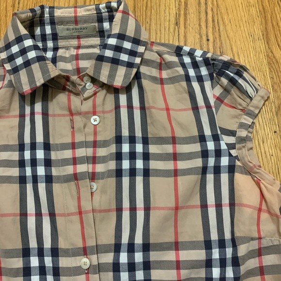 Burberry Womens Short Sleeve Shirt 